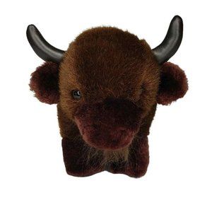 Bloom Brothers Bison Plush Toy w/Beard